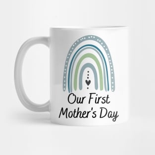 Our 1st mother's day boy mom gift Mug